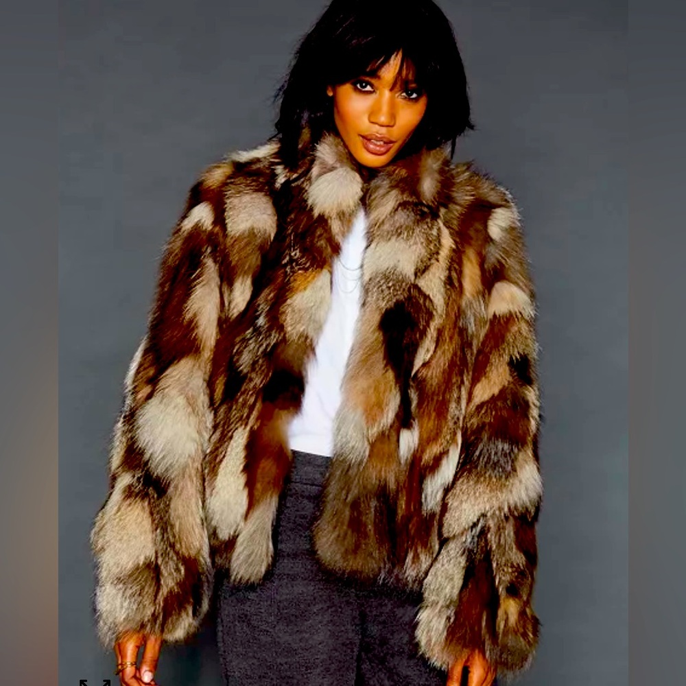Luxurious Fox Fur Jacket